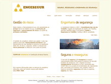 Tablet Screenshot of engesegur.com.br
